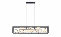 Paul Neuhaus LED-Pendelleuchte, schwarz/goldfarben 9 Paul Neuhaus LED-Pendelleuchte, schwarz/goldfarben -Innenleuchten Verkaufsladen 11686052 1 202012032239