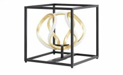 Fischer-Honsel LED-Tischleuchte, schwarz/ Blattgold -Innenleuchten Verkaufsladen 11686062 1 202101212236