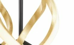 Fischer-Honsel LED-Tischleuchte, schwarz/ Blattgold -Innenleuchten Verkaufsladen 11686062 2 202101212236