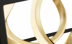 Fischer-Honsel LED-Tischleuchte, schwarz/ Blattgold -Innenleuchten Verkaufsladen 11686062 5 202101212236