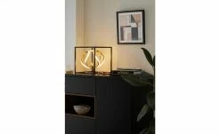 Fischer-Honsel LED-Tischleuchte, schwarz/ Blattgold -Innenleuchten Verkaufsladen 11686062 6 202101292237