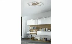 Paul Neuhaus LED-Deckenleuchte, 2-flammig, Kunststoff-Holzdekor