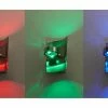 Fischer-Honsel LED-Wandleuchte, Nickel-antik mit RGB -Innenleuchten Verkaufsladen 11686115 6 202103051240