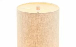 Fischer-Honsel Stehleuchte, Leinen-Schirm, sandfarben -Innenleuchten Verkaufsladen 11686122 3 202101082255