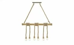 Trio Pendelleuchte, 6-flammig, Bambus mit Sisal Behang -Innenleuchten Verkaufsladen 11686130 6 202101112239