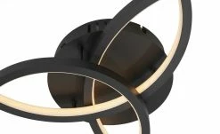 Trio Deckenleuchte, anthrazit, Kreise, WiZ-Connected | Schwarz -Innenleuchten Verkaufsladen 11686134 1 202102032234