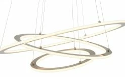 Trio LED-Pendelleuchte, Nickel-matt, `Ringe` -Innenleuchten Verkaufsladen 11686142 1 202101061731