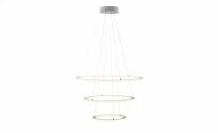 Trio LED-Pendelleuchte, Nickel-matt, `Ringe` -Innenleuchten Verkaufsladen 11686142 2 202101061731