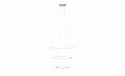 Trio LED-Pendelleuchte, Nickel-matt, `Ringe` -Innenleuchten Verkaufsladen 11686142 3 202101061731