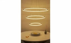 Trio LED-Pendelleuchte, Nickel-matt, `Ringe` -Innenleuchten Verkaufsladen 11686142 6 202101182237