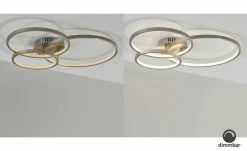 Trio Deckenleuchte, Nickel-matt, Kreise, Wiz-Connected -Innenleuchten Verkaufsladen 11686154 2 202102032234