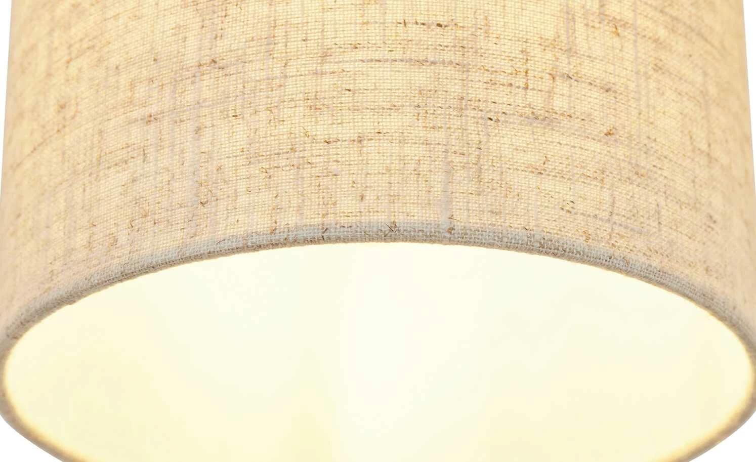 Trio Pendelleuchte, 4-flammig, Pinienholz/ Stoffschirm 7 Trio Pendelleuchte, 4-flammig, Pinienholz/ Stoffschirm – Bild 5