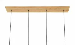 Trio Pendelleuchte, 4-flammig, Pinienholz/ Stoffschirm 17 Trio Pendelleuchte, 4-flammig, Pinienholz/ Stoffschirm -Innenleuchten Verkaufsladen 11686157 6 202202241234