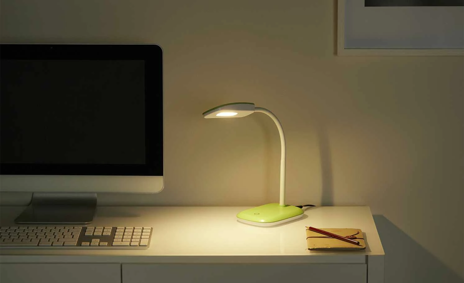 Trio LED-Schreibtischleuchte, 1-flammig, grün 4 Trio LED-Schreibtischleuchte, 1-flammig, grün – Bild 2