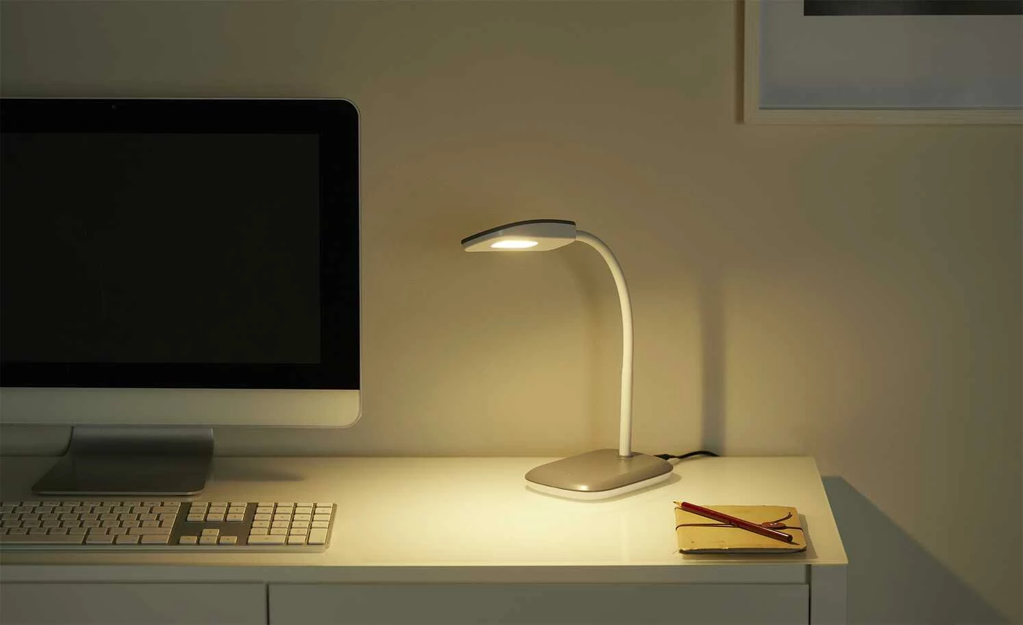 Trio LED-Schreibtischleuchte, 1-flammig, titanfarben | Grau 4 Trio LED-Schreibtischleuchte, 1-flammig, titanfarben | Grau – Bild 2