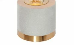 Trio Tischleuchte 1-flammig, Samt grau -Innenleuchten Verkaufsladen 11686163 3 202101182237