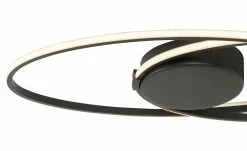 Wofi LED-Deckenleuchte, schwarz ´groß` -Innenleuchten Verkaufsladen 11686175 1 202012161237