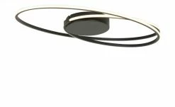 Wofi LED-Deckenleuchte, schwarz ´groß` -Innenleuchten Verkaufsladen 11686175 4 202101202235