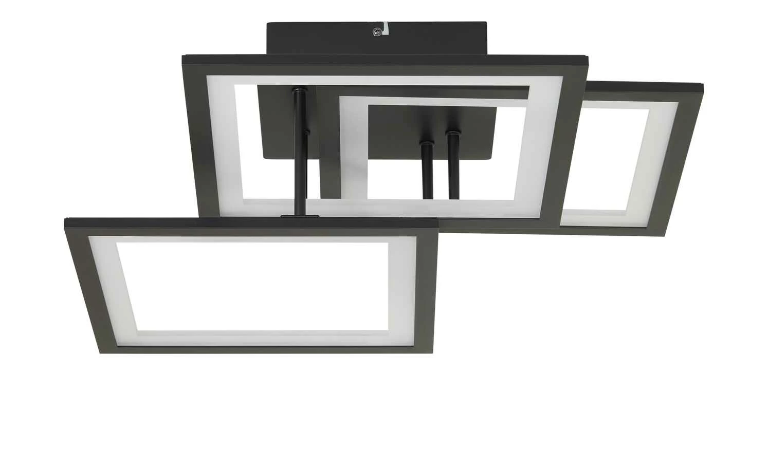 Wofi LED-Deckenleuchte, 3-flammig, schwarz-matt 5 Wofi LED-Deckenleuchte, 3-flammig, schwarz-matt – Bild 3