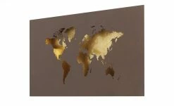 Wofi LED-Wandleuchte ´Landkarte` Blattgold-Optik -Innenleuchten Verkaufsladen 11686187 2 202103182233