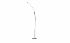 B-Leuchten LED-Stehleuchte, Nickel matt, verstellbar | silberfarben -Innenleuchten Verkaufsladen 11686209 17 202203302232