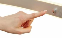 B-Leuchten LED-Pendelleuchte, Alu matt, oval | alufarben -Innenleuchten Verkaufsladen 11686217 7 202202242232