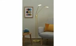 Fischer-Honsel LED-Lese-Leuchte 2-flammig, messing-matt -Innenleuchten Verkaufsladen 11686232 1 202107301301