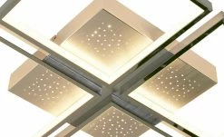 Fischer-Honsel LED-Deckenleuchte, alu/chrom -Innenleuchten Verkaufsladen 11686234 3 202101292237