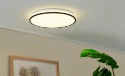LED-Deckenleuchte, weiß mit schwarzem Ring | 24|W 11 LED-Deckenleuchte, weiß mit schwarzem Ring | 24|W -Innenleuchten Verkaufsladen 11686309 5 202109222242