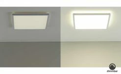LED- Panel weiß eckig, mit Hintergrundbeleuchtung | 15|W -Innenleuchten Verkaufsladen 11686313 2 202110211246