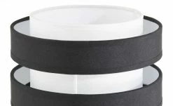 KHG Tischleuchte, 1-flammig, Schirm schwarz/weiß -Innenleuchten Verkaufsladen 11686322 1 202107271302