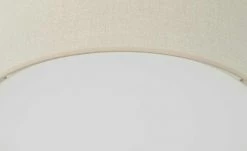 Stoffdeckenleuchte, 1-flammig, Leinen-Natur | Braun -Innenleuchten Verkaufsladen 11686335 3 202101112239