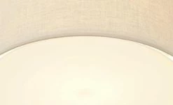 Stoffdeckenleuchte, 1-flammig, Leinen-Natur | Braun -Innenleuchten Verkaufsladen 11686335 5 202101112239