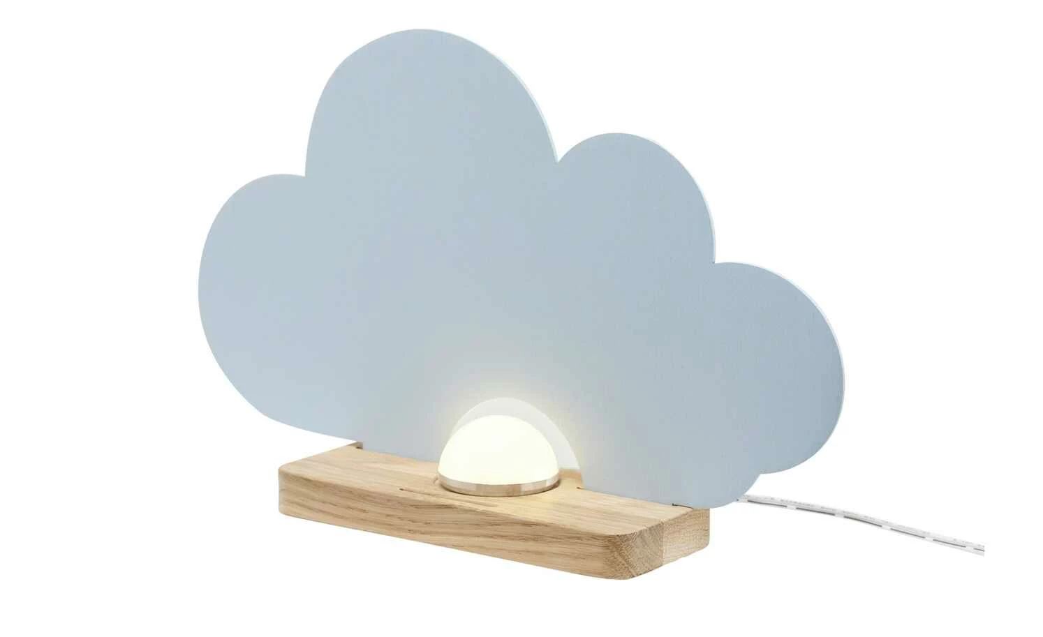 Tischleuchte, Wölkchen, blau/weiß 7 Tischleuchte, Wölkchen, blau/weiß – Bild 5