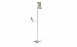 Meisterleuchten LED-Deckenfluter, 3-flammig, Nickel-matt/ chrom -Innenleuchten Verkaufsladen 11686439 1 202201141239