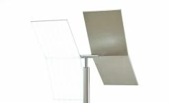 Meisterleuchten LED-Deckenfluter, 3-flammig, Nickel-matt/ chrom -Innenleuchten Verkaufsladen 11686439 10 202202081235