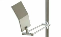 Meisterleuchten LED-Deckenfluter, 3-flammig, Nickel-matt/ chrom -Innenleuchten Verkaufsladen 11686439 11 202202081235
