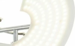 Meisterleuchten LED-Deckenfluter, 3-flammig, Nickel-matt/ chrom | ohne Drahtgeflecht -Innenleuchten Verkaufsladen 11686441 4 202202041236