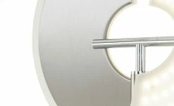 Meisterleuchten LED-Deckenfluter, 3-flammig, Nickel-matt/ chrom | ohne Drahtgeflecht -Innenleuchten Verkaufsladen 11686441 6 202202041236