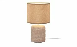 KHG Keramik-Tischleuchte, 1-flammig, Seil natur/blau -Innenleuchten Verkaufsladen 11686479 1 202203251234