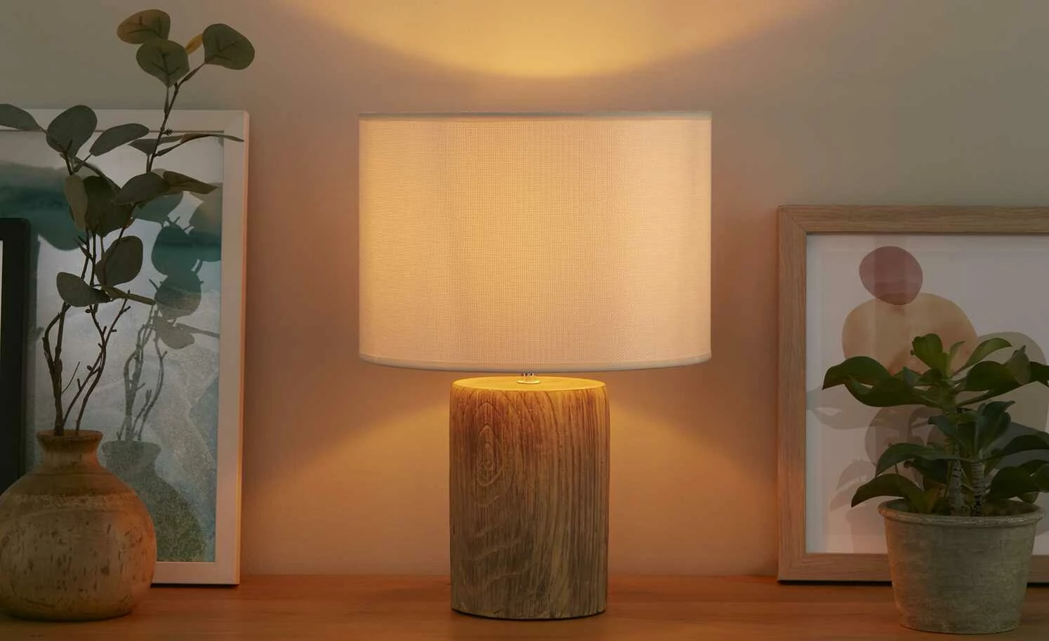for friends Tischleuchte, 1-flammig in Holzoptik ´groß´ 3 for friends Tischleuchte, 1-flammig in Holzoptik ´groß´
