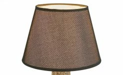 HOME STORY Keramik-Tischleuchte, 1-flammig, schwarz -Innenleuchten Verkaufsladen 11686484 3 202203142232