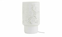 for friends Keramik-Tischleuchte, 1-flammig, weiß `Wiese´ | Wiese gestanzt -Innenleuchten Verkaufsladen 11686487 3 202205041236