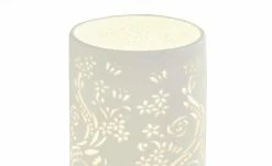 for friends Keramik-Tischleuchte, 1-flammig, weiß `Wiese´ | Wiese gestanzt -Innenleuchten Verkaufsladen 11686487 4 202205041236