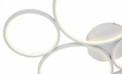 Trio LED-Deckenleuchte, Kreise, weiß -Innenleuchten Verkaufsladen 11686499 5 202103182233