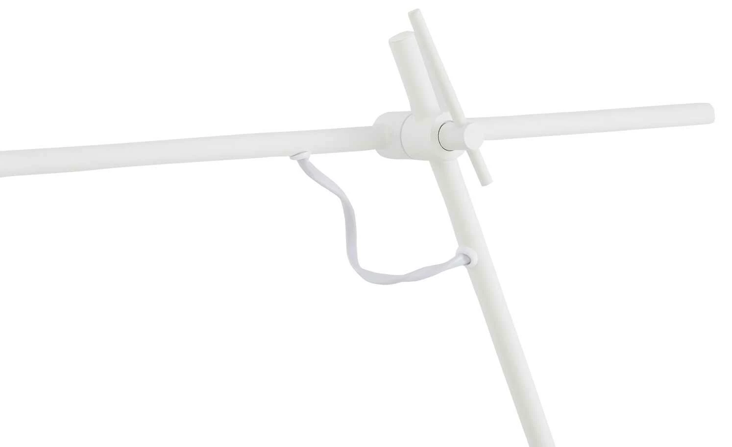 Trio Bogenleuchte, 1-flammig, weiß 8 Trio Bogenleuchte, 1-flammig, weiß – Bild 6