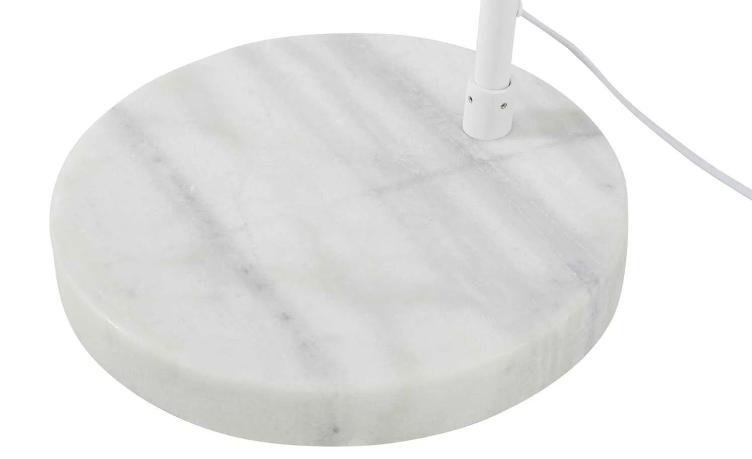 Trio Bogenleuchte, 1-flammig, weiß 10 Trio Bogenleuchte, 1-flammig, weiß – Bild 8