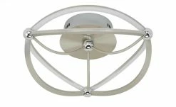 Trio LED-Deckenleuchte, Nickel-matt, geschwungen | silberfarben -Innenleuchten Verkaufsladen 11686506 7 202104212234