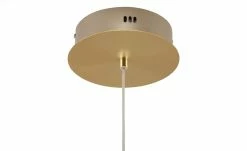 Trio LED-Pendelleuchte messing matt, geschwungen | messingfarben -Innenleuchten Verkaufsladen 11686507 5 202104212234