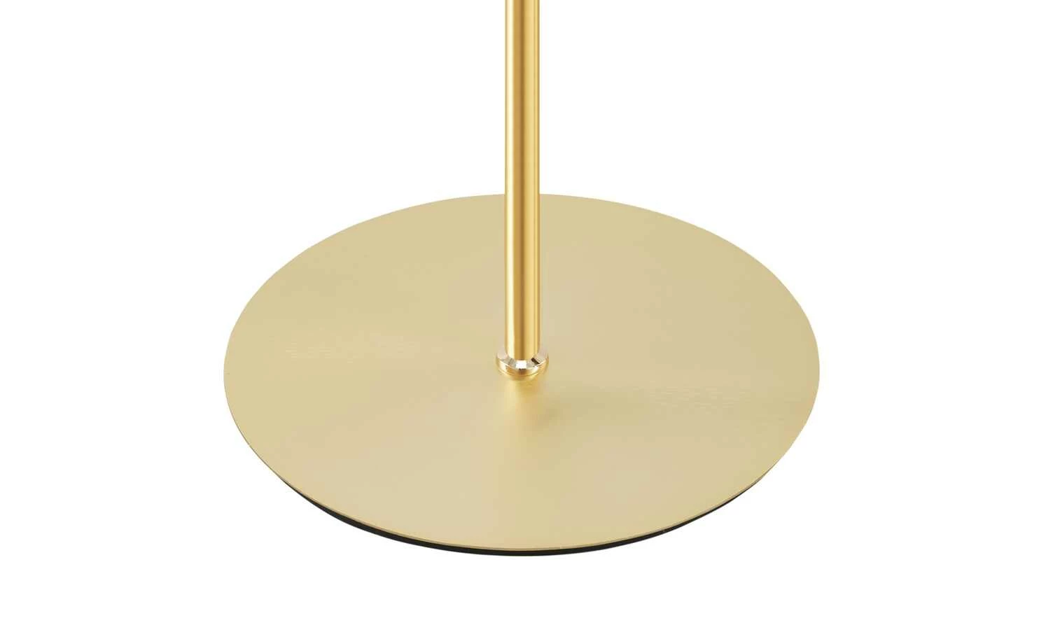 Trio LED-Stehleuchte, messing-matt, geschwungen | messingfarben 8 Trio LED-Stehleuchte, messing-matt, geschwungen | messingfarben – Bild 6